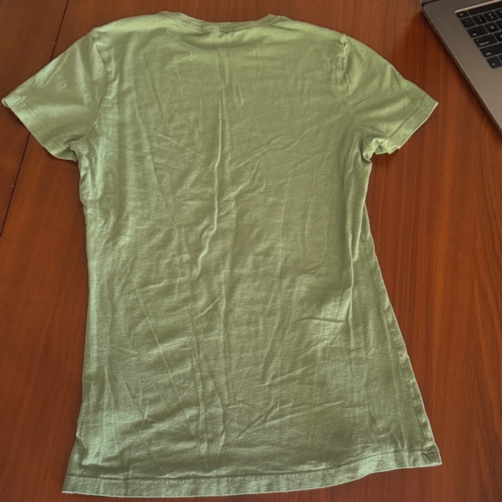James Perse cotton women’s light green T-Shirt - Picture 7 of 7